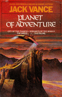 cover of the 1985 edition of Planet of Adventure published by Grafton